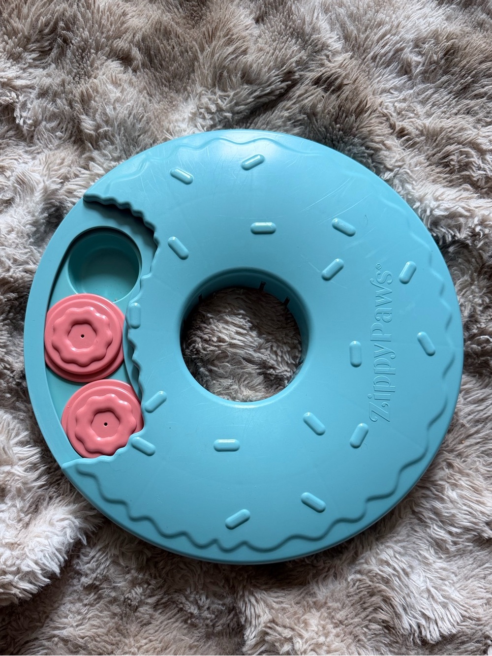 Interactive Dog Treat Puzzle Toy - Picture 2 of 6